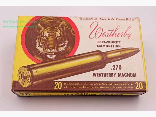 Weatherby - USA Geweerpatronen