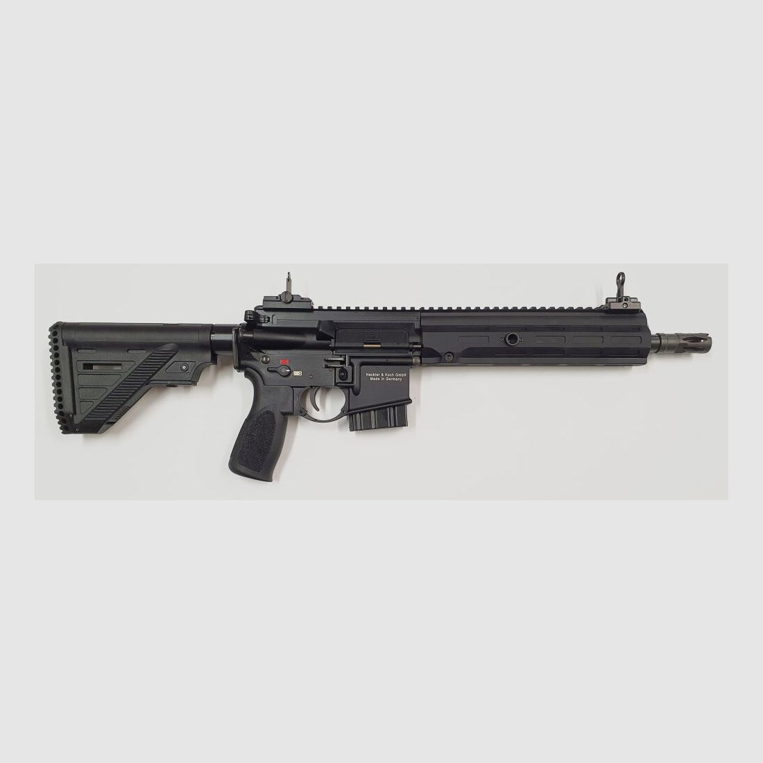 Heckler&Koch MR223 A3 Slimline 11" SPORT Sonder-Edition, Schwarz .223Rem Black BKA-Bescheid