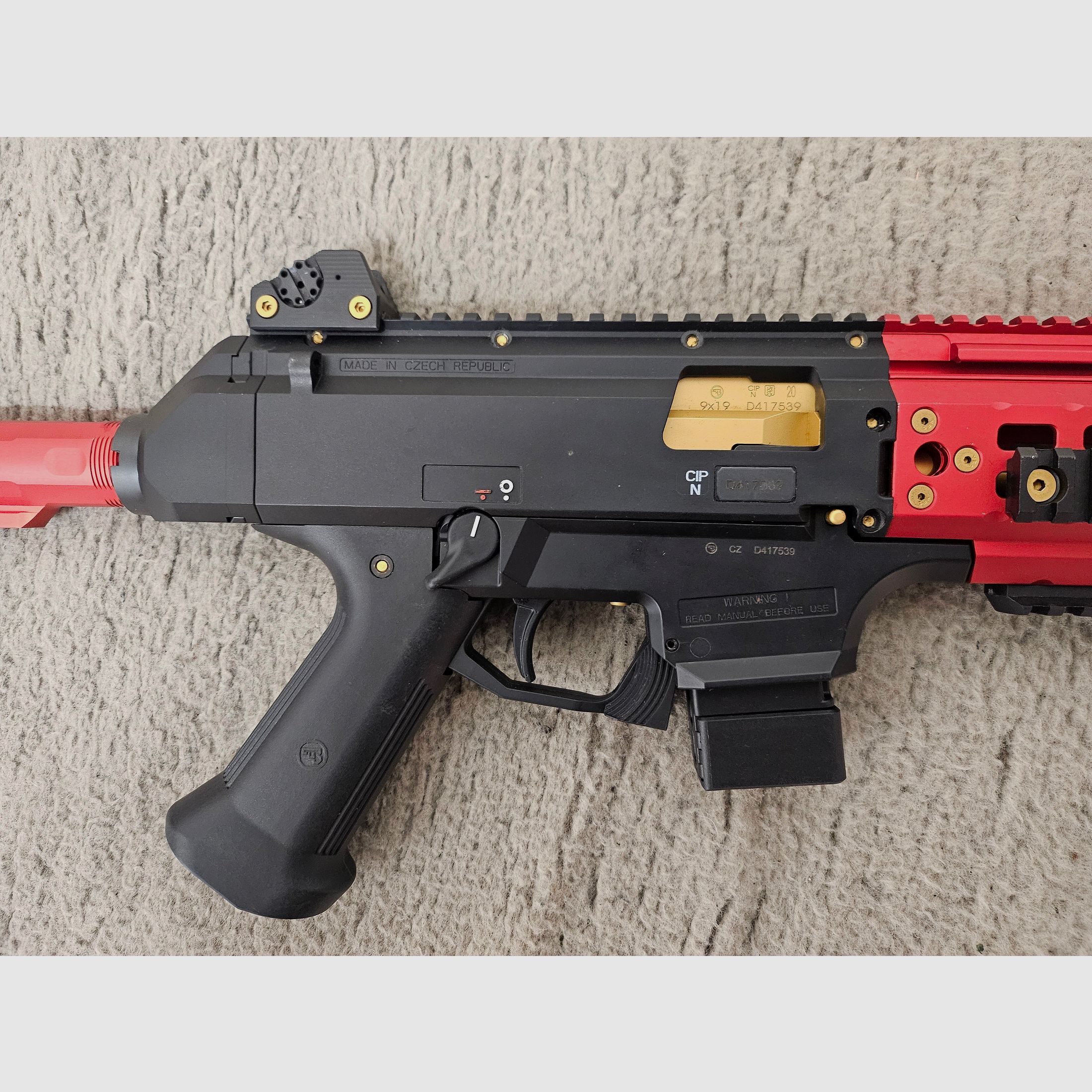 CZ Scorpion Evo3 S1 SL-Büchse rot oder schwarz
