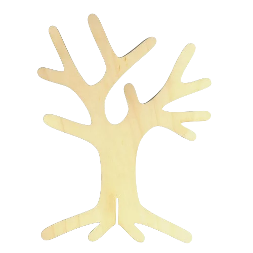 Houten standaard "Bastelboom", afbeelding 1 van 3