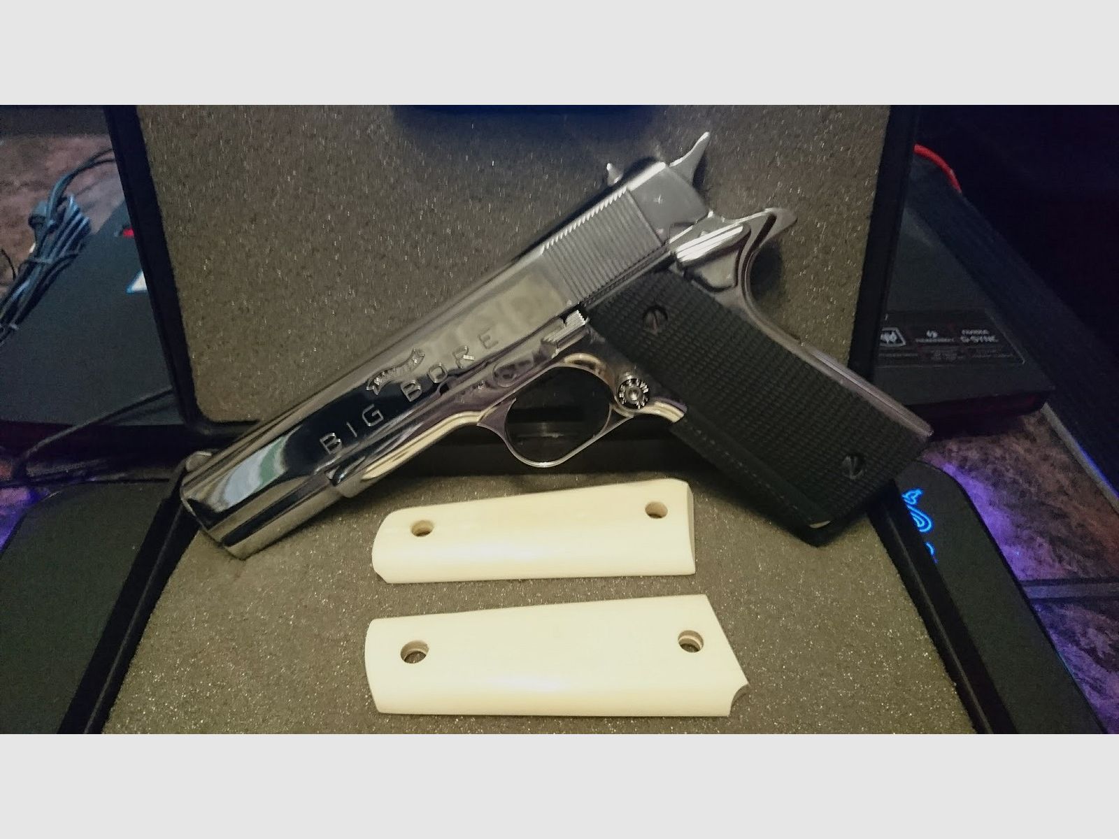 Walther Big Bore Chrome Tausch gegen einen PIEXON JPX 6 mit Laser möglich!!!
