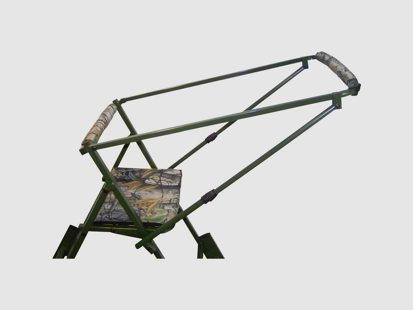 Berger & Schröter Ansitzstuhl Aluminium mit Verlängerung