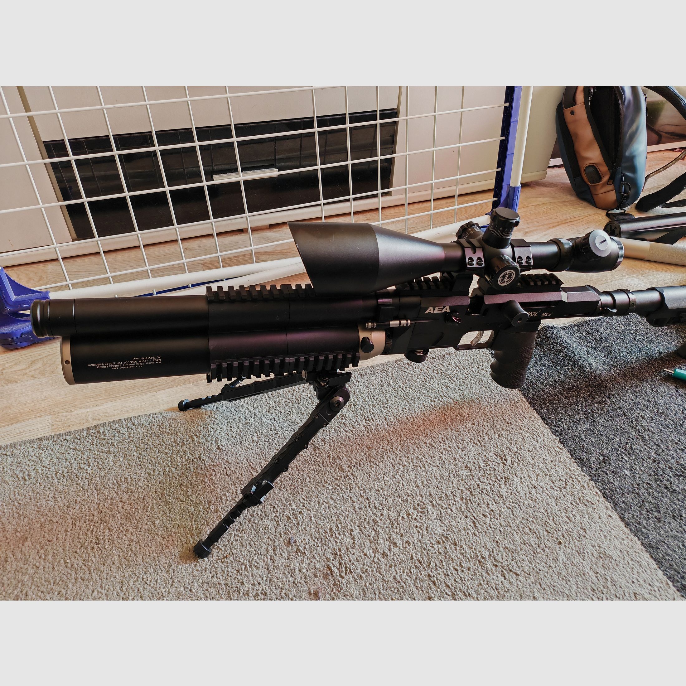 AEA HP MAX MK2 plus Zubehör und Munition