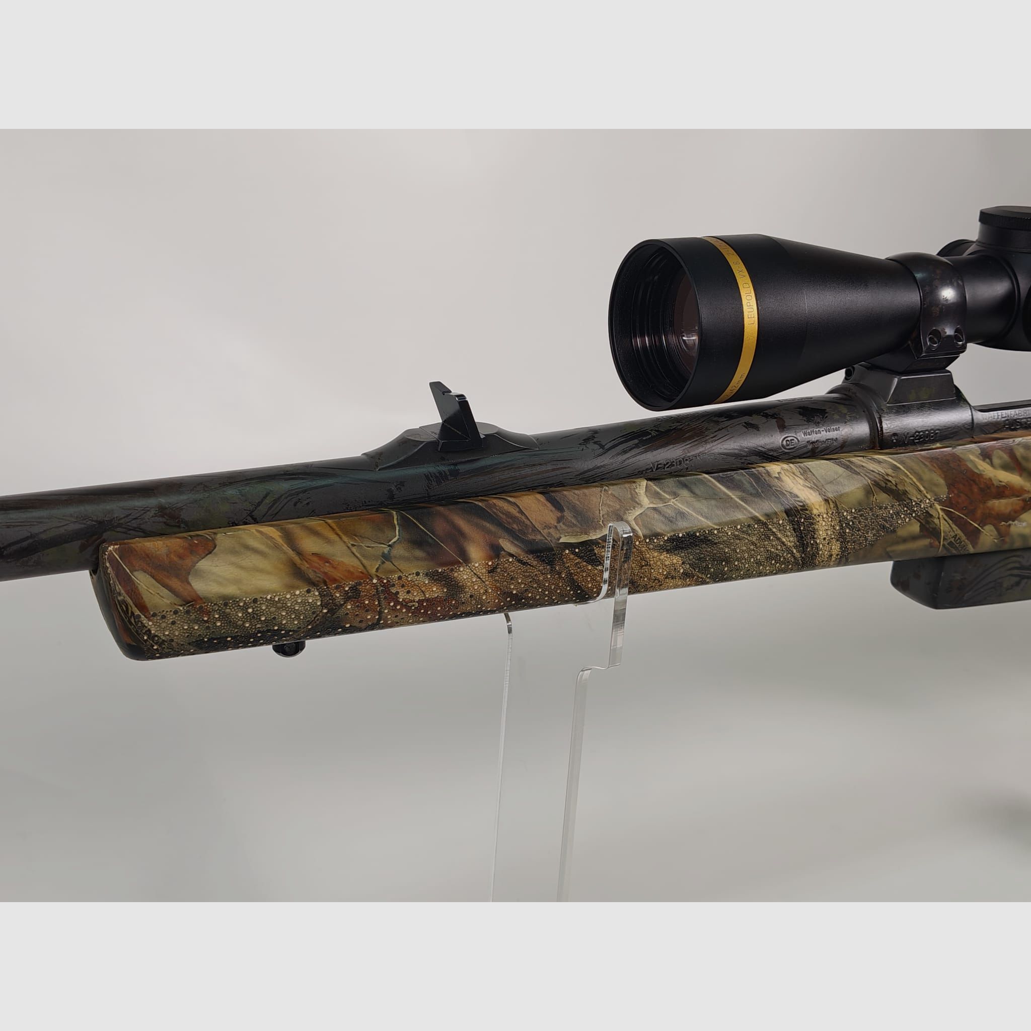Steyr Mod. 98 .375Ruger con cañón intercambiable, Leupold VX-6 2-12x42 y Aimpoint 7000L 2x, imagen 3 de 8