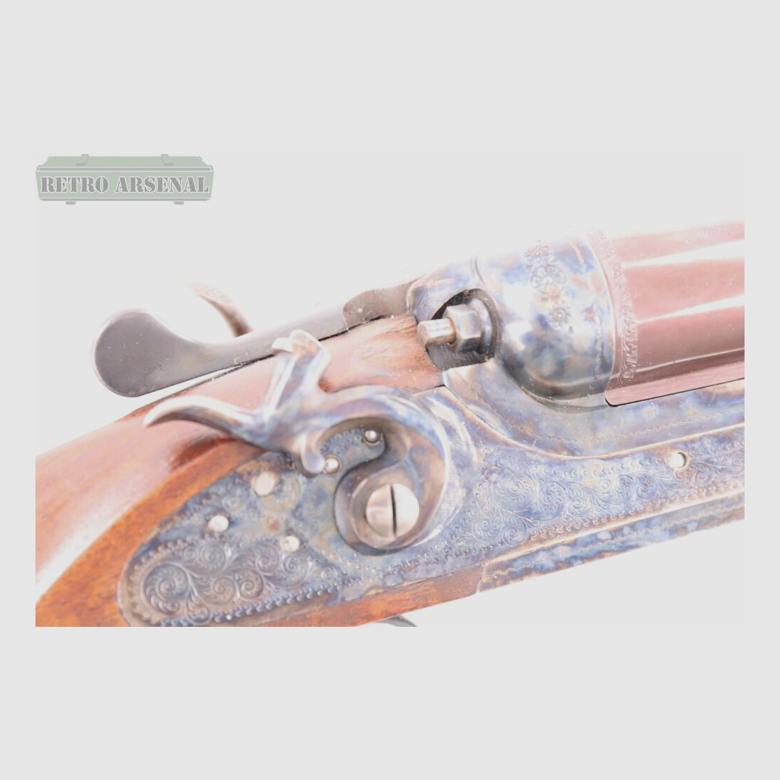 Eibar double-barreled shotgun