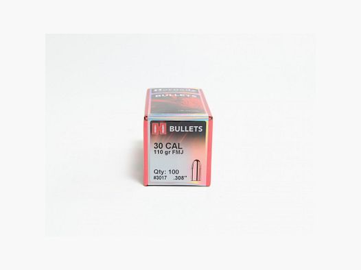 BOX MIT 3000 GESCHOSSEN HORNADY 30 CAL .308 110 GRS FMJ