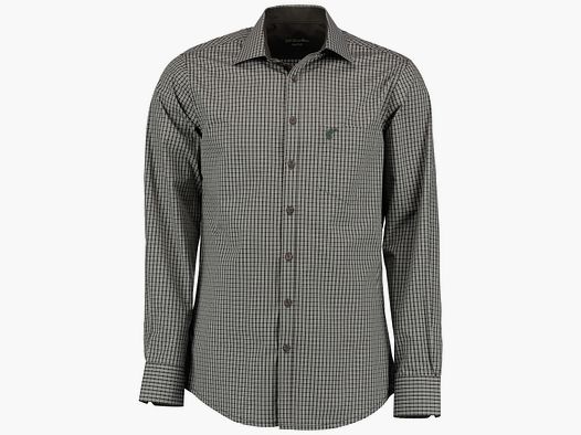OS TRACHTEN Herrenhemd 1/1 Arm Slim Fit Grün