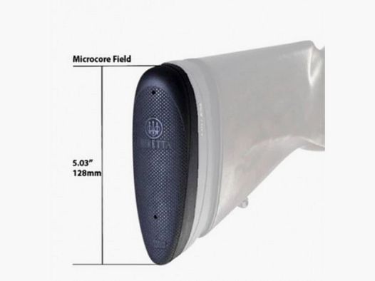Schaftkappe Beretta aus Mikrocore schwarz 20 cm
