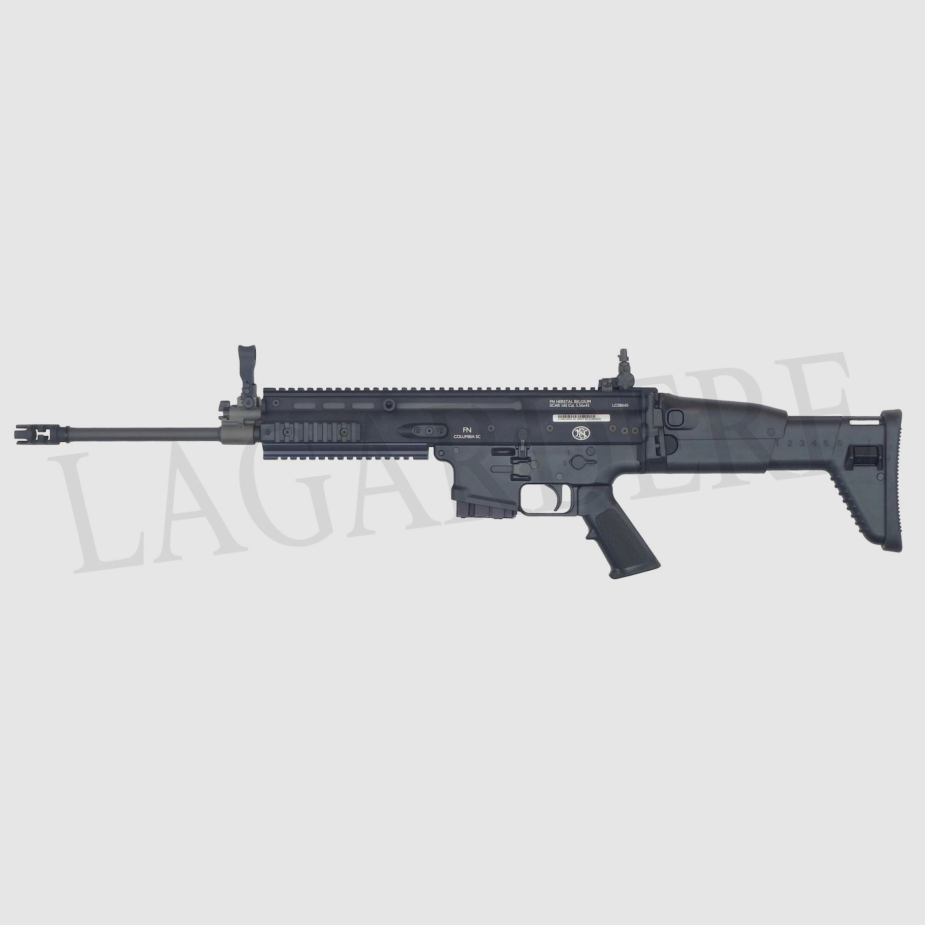 FN SCAR 16S SCHWARZ SEMI-AUTO (SEMI-AUTOMATISCHES STURMGEWEHR)