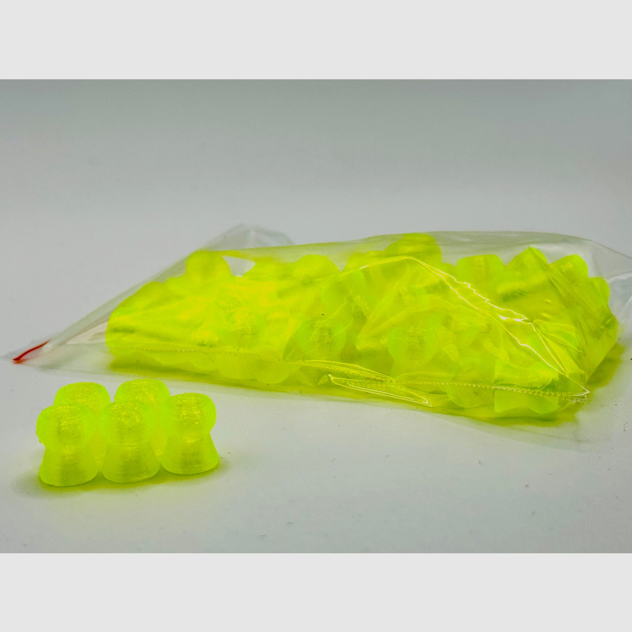 50x low-power diabolos, 9mm, CAL .357, reusable, AEA HP Max