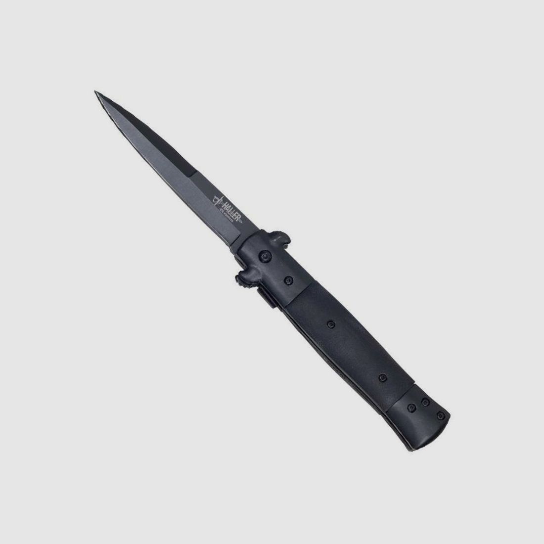 Taschenmesser schwarz 420 rostfrei