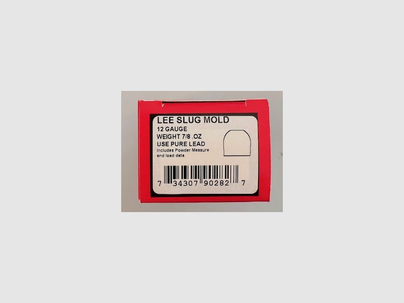 Lee Slug Mold 12 Gauge 7/8 oz #90282