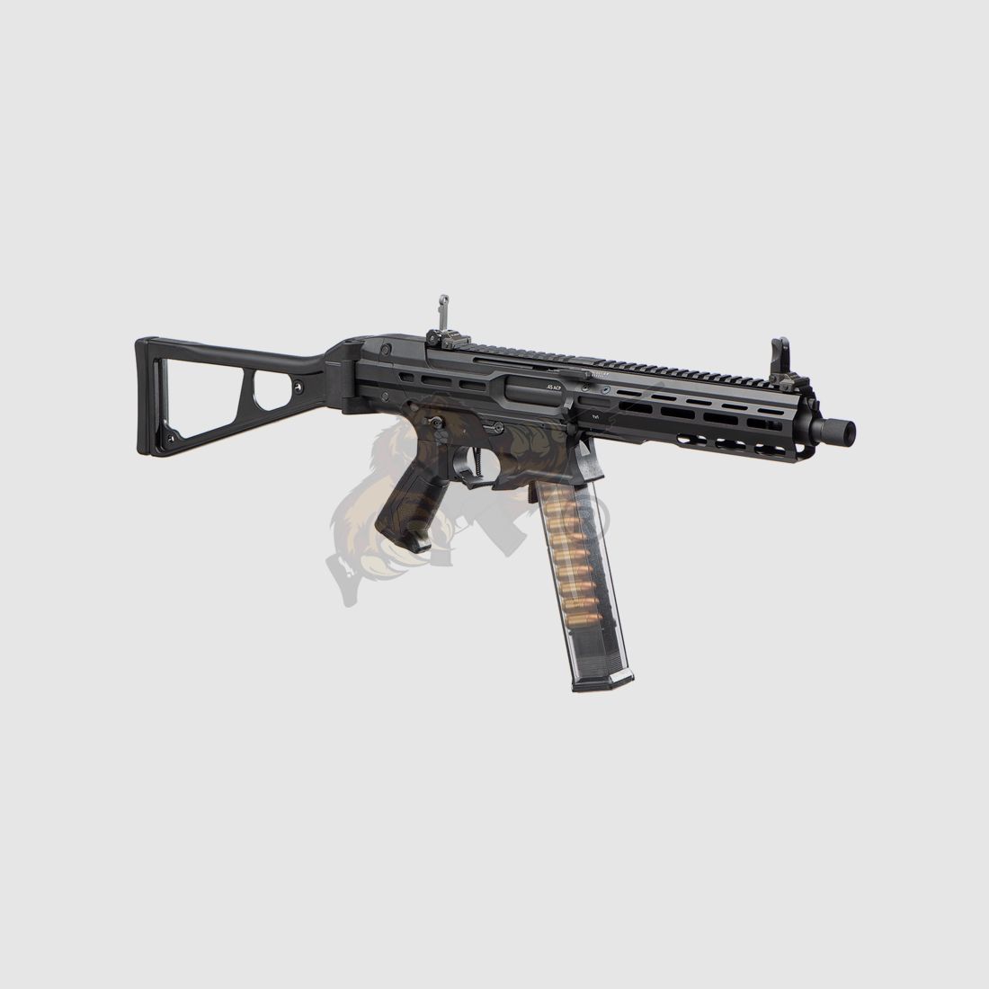 G&G PCC45 G2 mit ETU in schwarz Airsoft - max 0,5 Joule