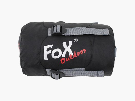 Fox Outdoor Fox Outdoor Schlafsack Extralight schwarz