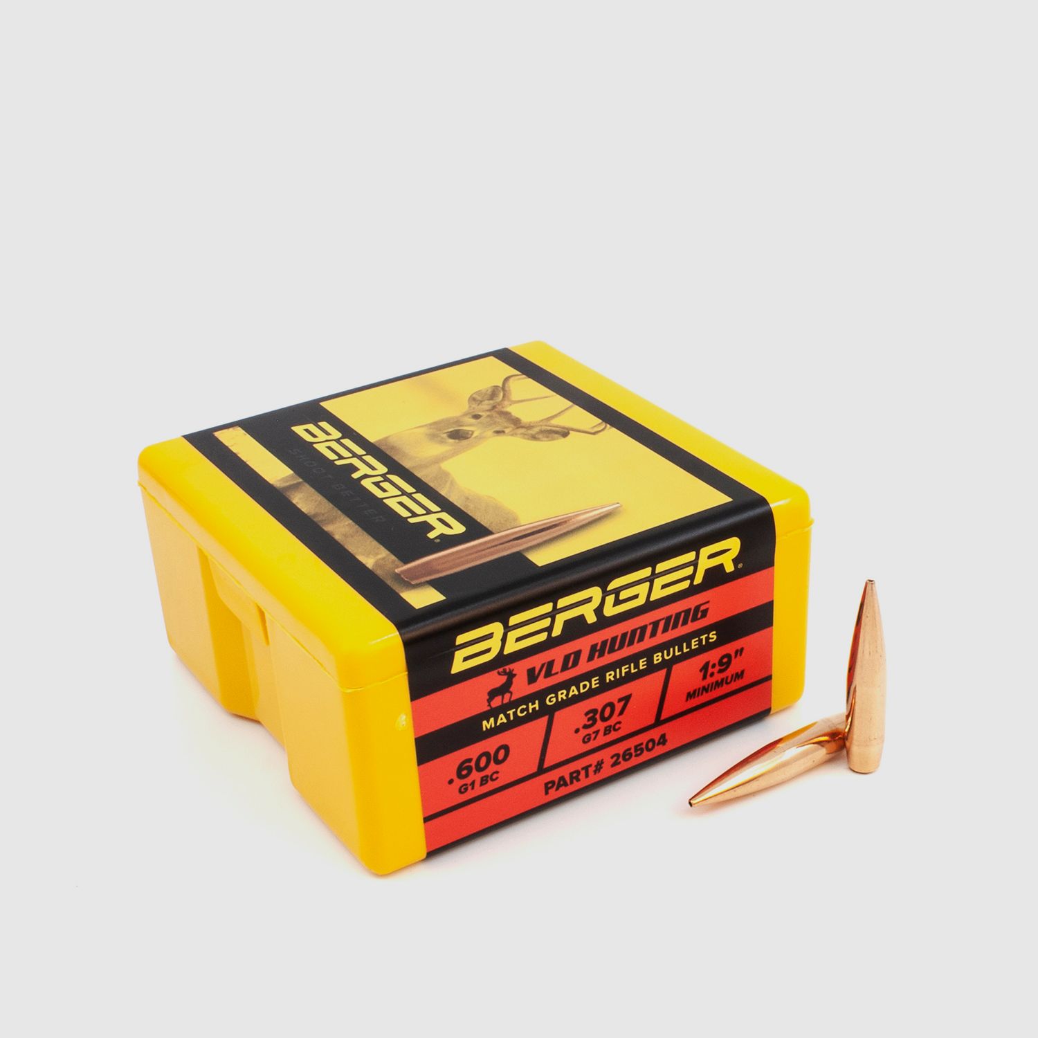 Berger Geschoss 6,5mm/.264 VLD Hunting 140GR 100 Stück