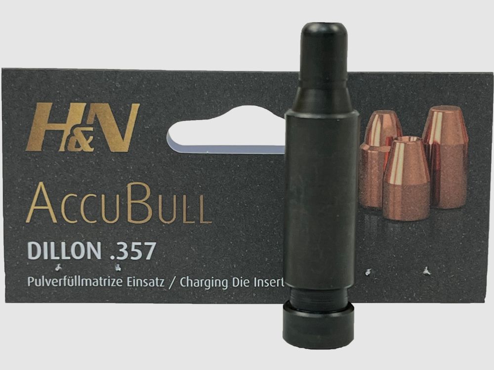 H&N AccuBull Aufweiter .357 für Dillon Pulverfüllmatrize