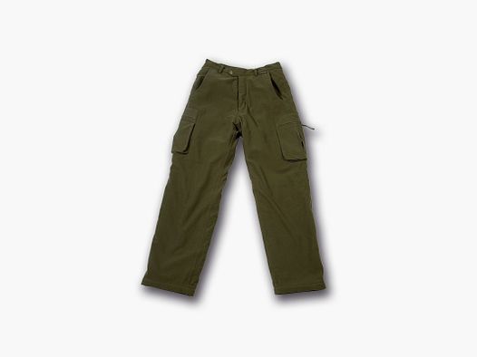 Groene gewatteerde Patton broek