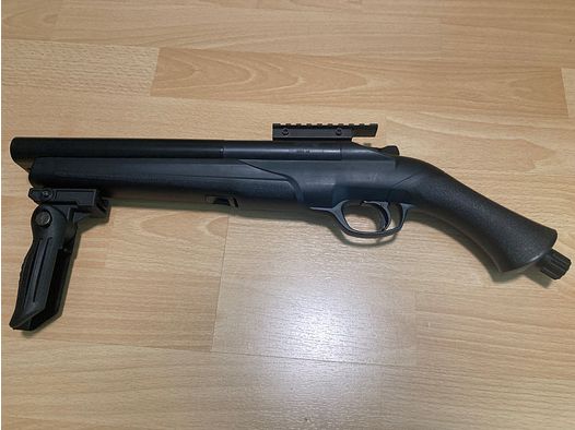 Umarex HDS 68 T4E CO2 Markierer Shotgun Neuwertig + 11mm Schiene