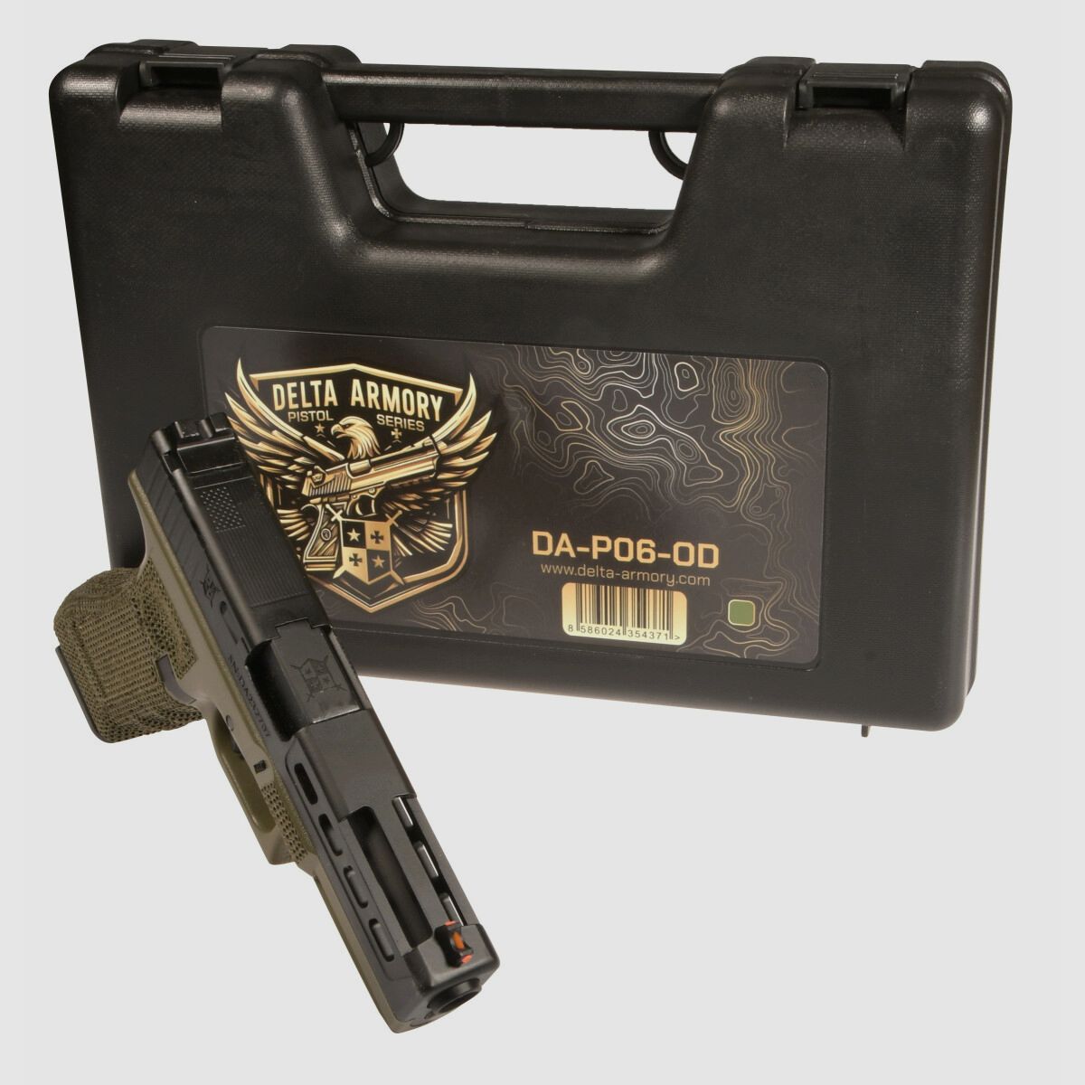 P06 GBB Airsoft Pistole in Oliv | Delta Armory