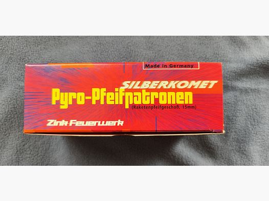 Cartouches à sifflet Pyro Silberkomet Zink Feuerwerk