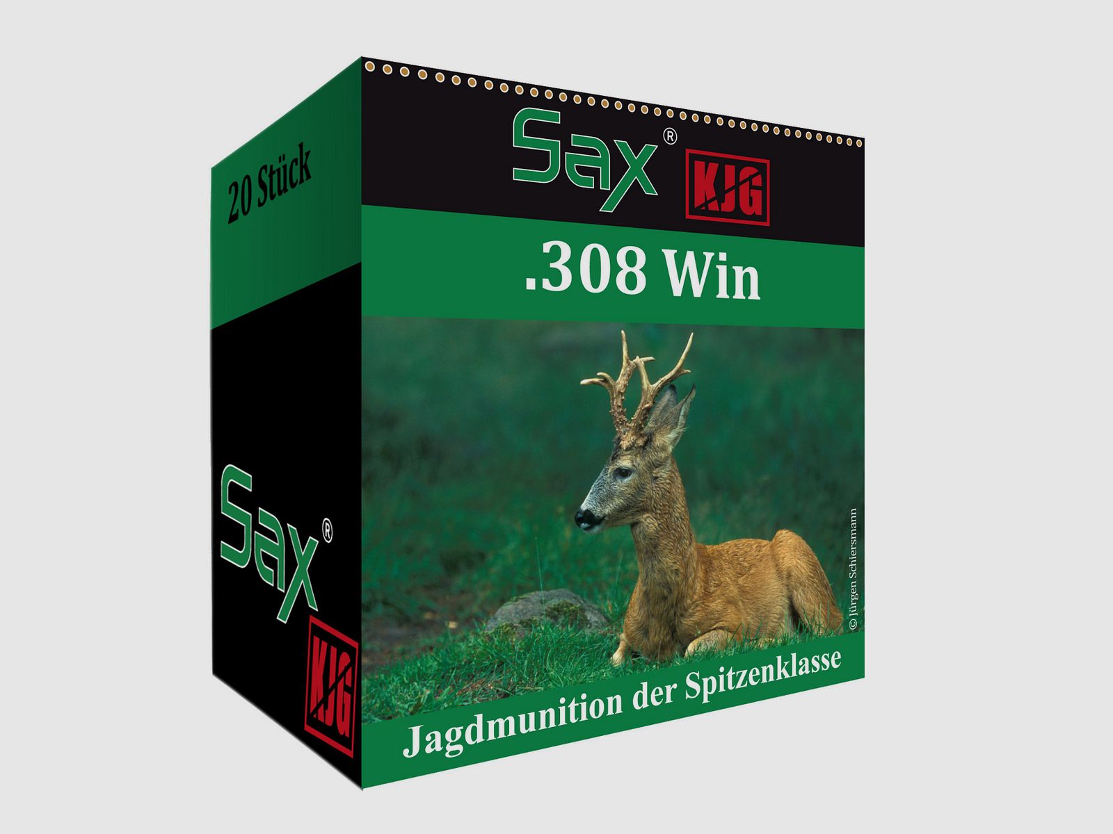 Sax Büchsenpatronen KJG-SR .308 Win. 124 grains
