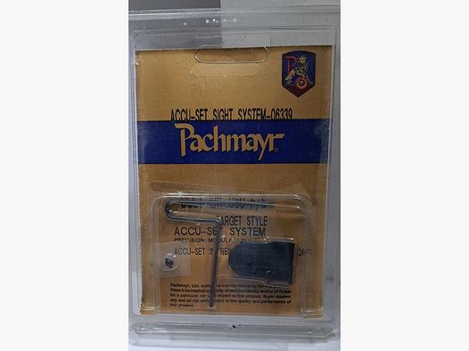 Pachmayr Accu-Set Sight Colt 1911 080 F/S