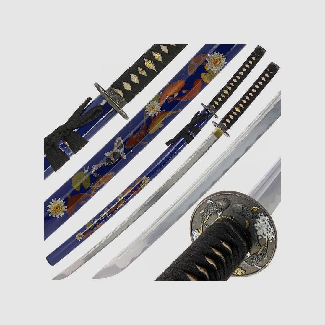 Samuraischwert Katana Koi mit Saya