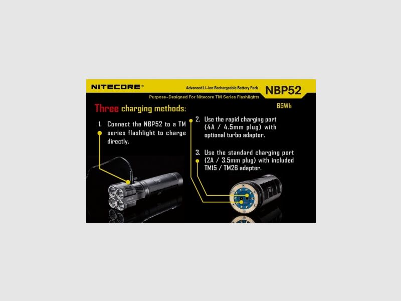 Batterie Nitecore NBP52, image 10 sur 13
