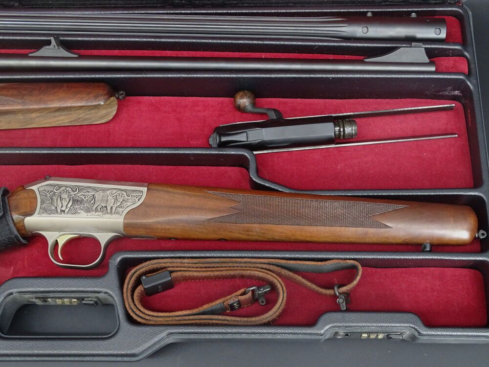 Blaser R93 links .375 H&H WL .300 Win Mag Innomount Zeiss R93 links Safari / WL Match