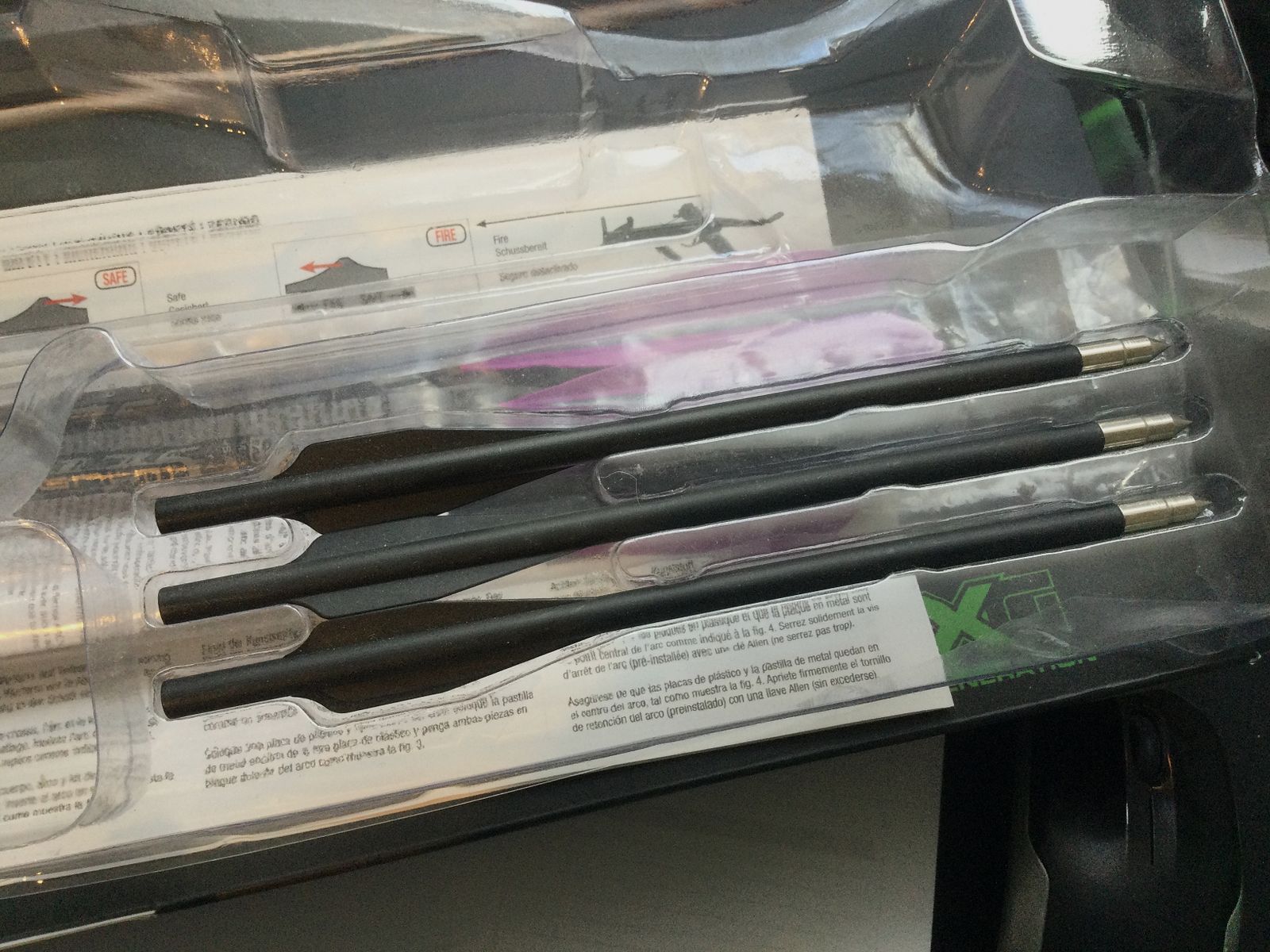 NXG RED Back, Armbrust, wie abgebildet, incl Pfeilen und Verpackung