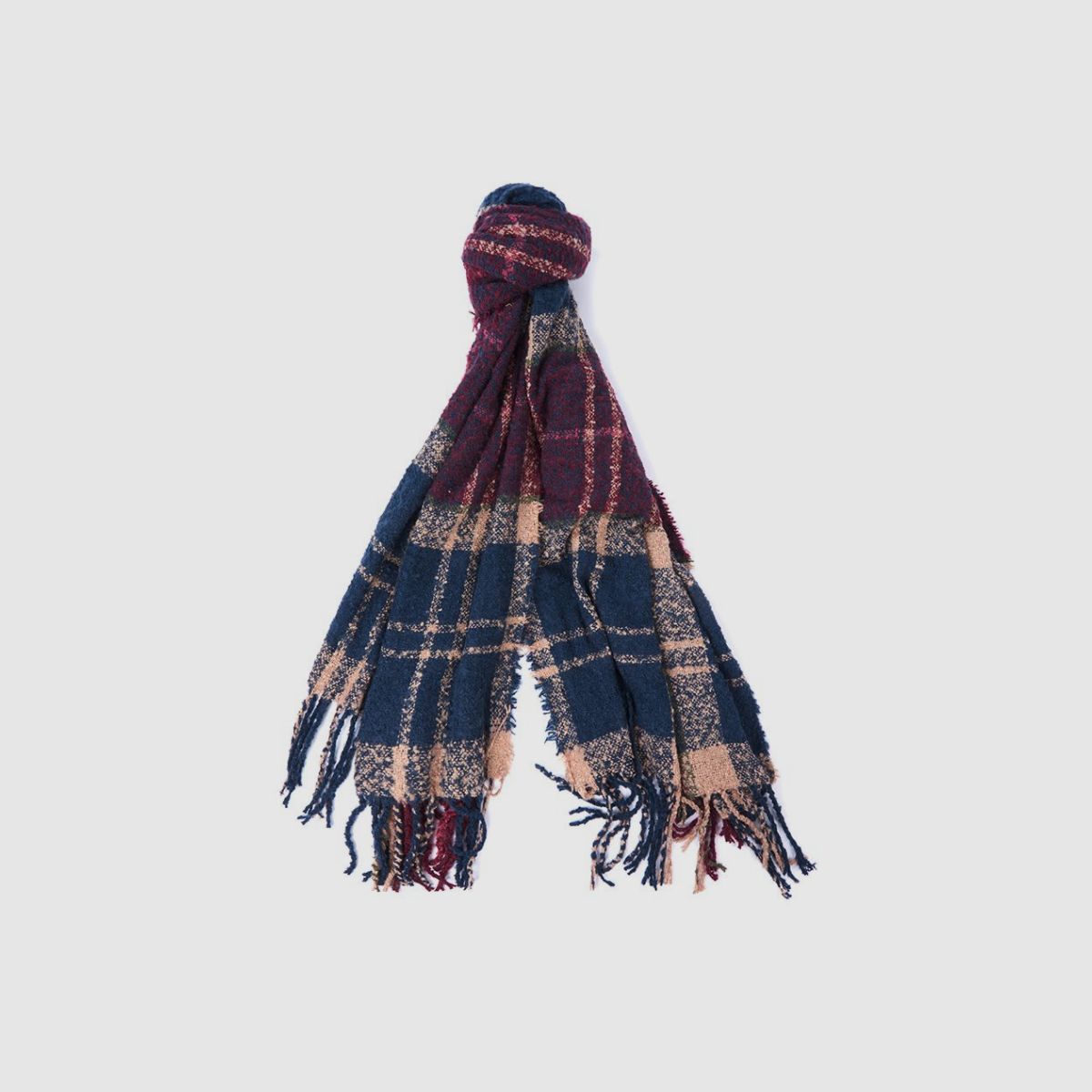 Écharpe BARBOUR Boucle Scar Damson