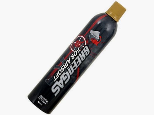 PuffDino Paintball / Airsoft Green Gas / Propellant WITHOUT Silicone (600ml) 170 psi