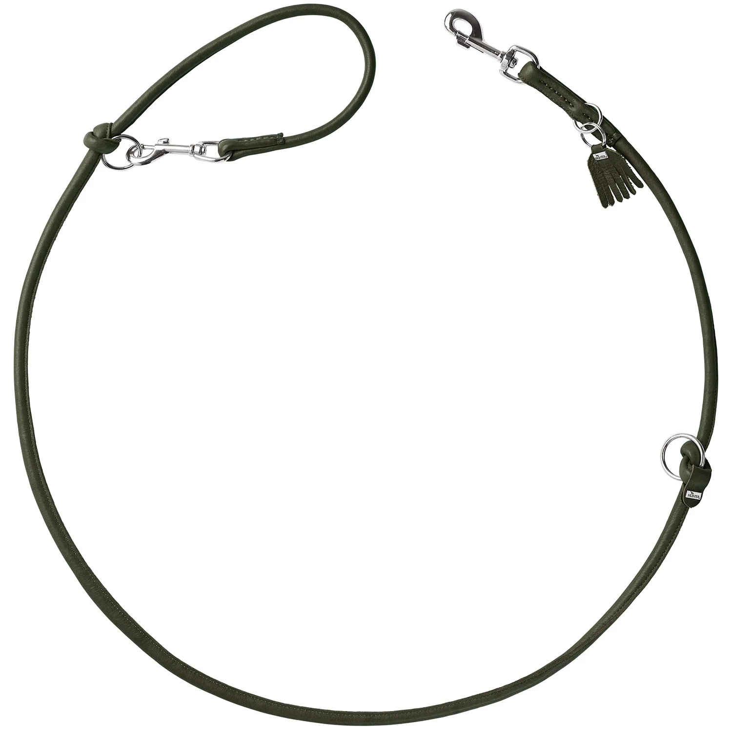 Hunter Adjustable Lead Round & Soft Munich in Green, image 3 of 9