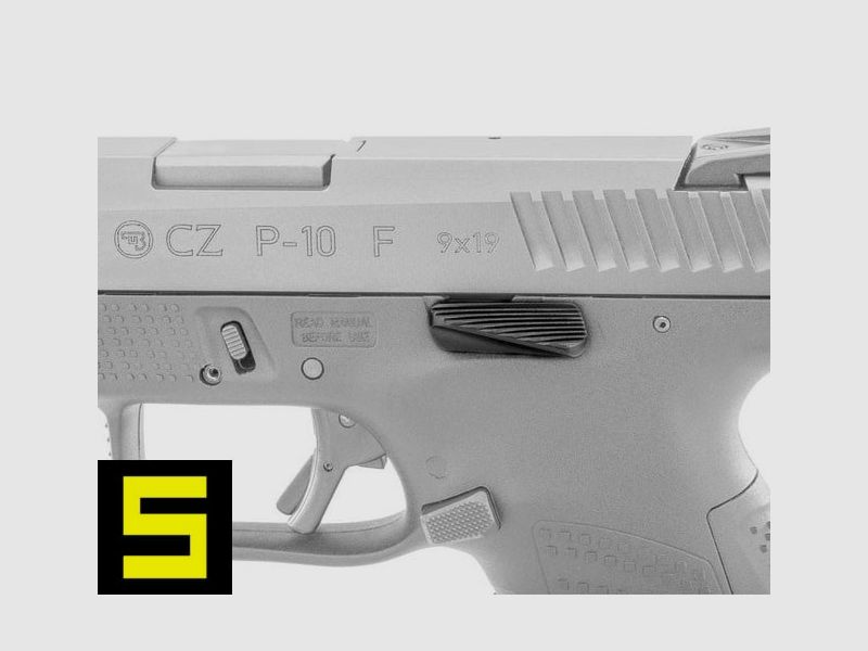 Apex Tactical verlängerter verschlussfanghebel CZ P10-C, Bild 3 von 4