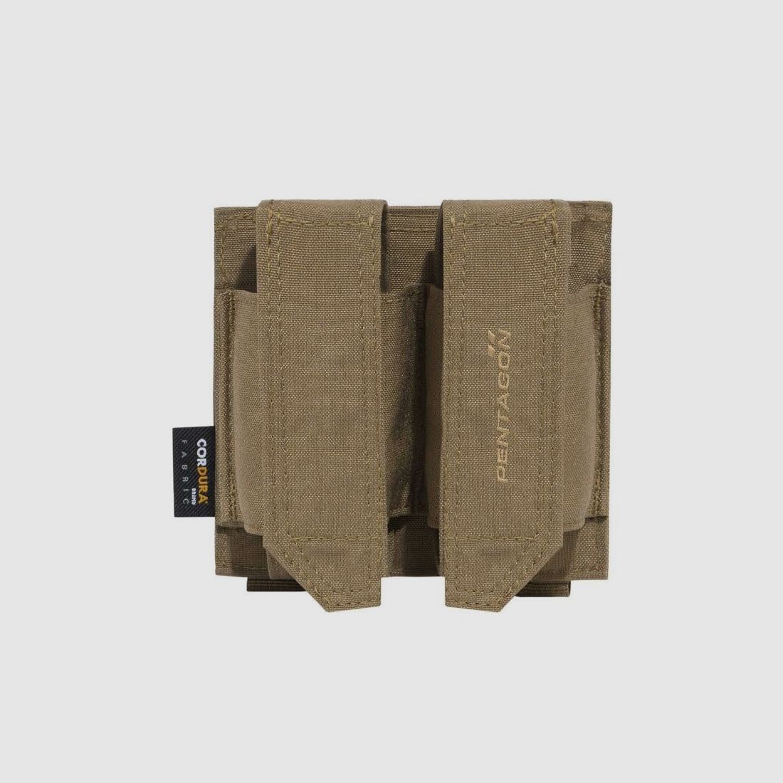 Double Pentagon FB pouch for grenades / pistol magazines - Coyote, Bild 2 von 2