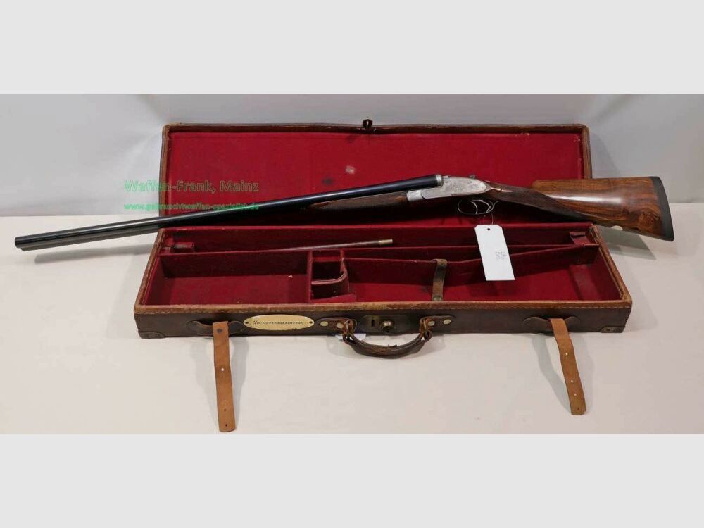 Webley & Scott - England Side Lock Patent 1888, image 4 of 8