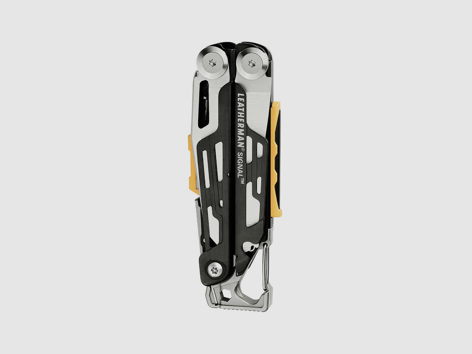 Leatherman SIGNAL Stainless, Molle Holster, Schwarz, L