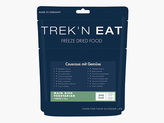 Couscous Trek’n Eat con verdure