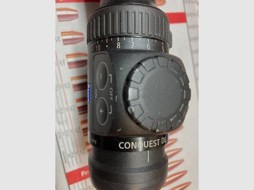 Zielfernrohr Zeiss Conquest 3x12 50 DL Red Dot mit 15mm UTG Montage