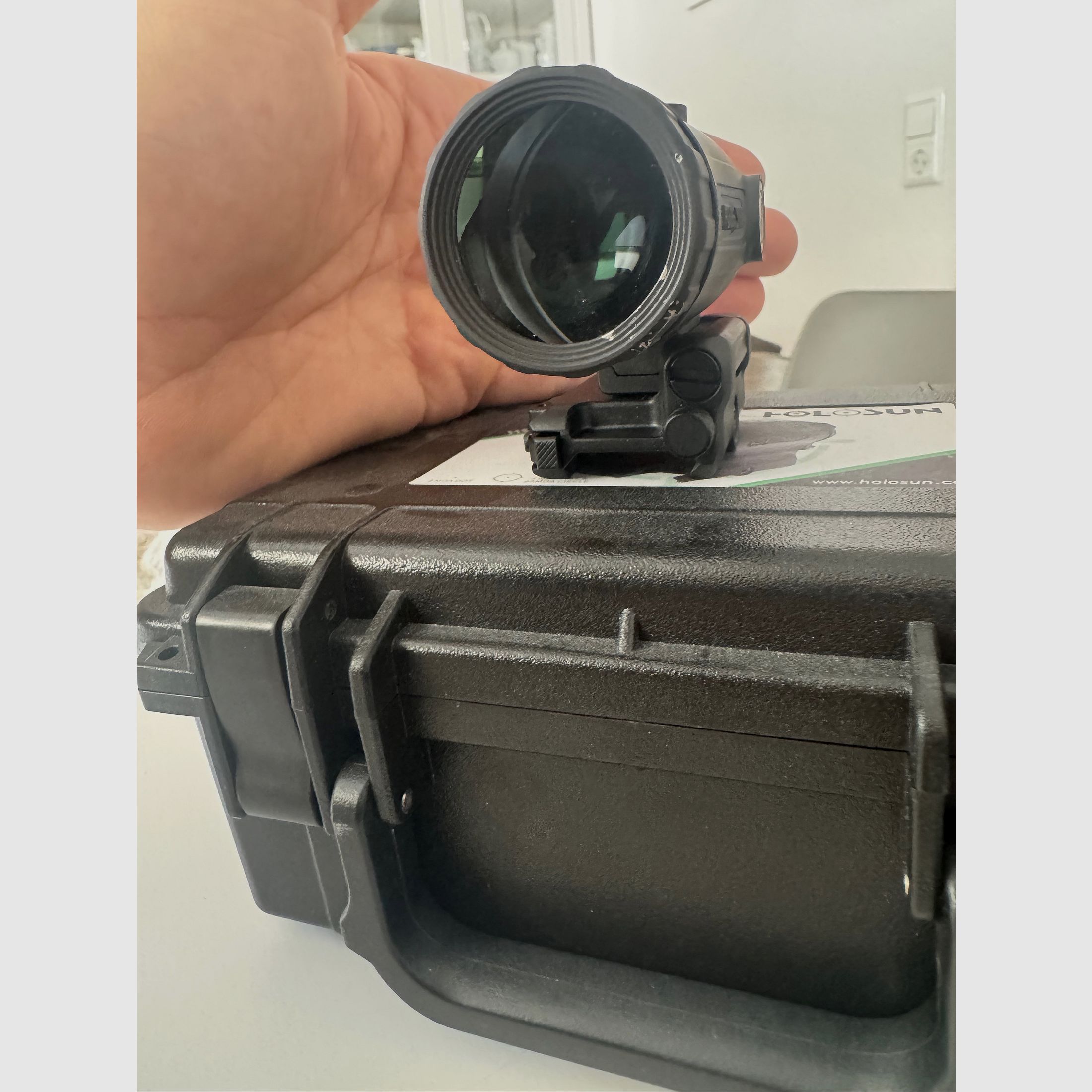 Holosun Magnifier HM3X-TITAN, 3 fach Vergrößerung, schwarz, Picat... - 77001818