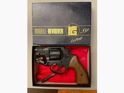 Signal-Revolver Röhm RG59 LePetit 9mm Knall PTB 527