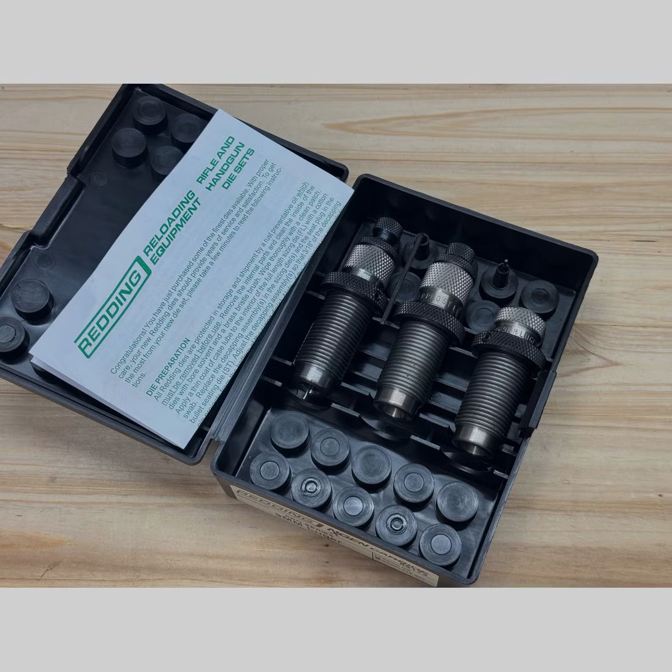 Redding Pro-Series Hartmetall Matrizensatz 89172 9mm Luger