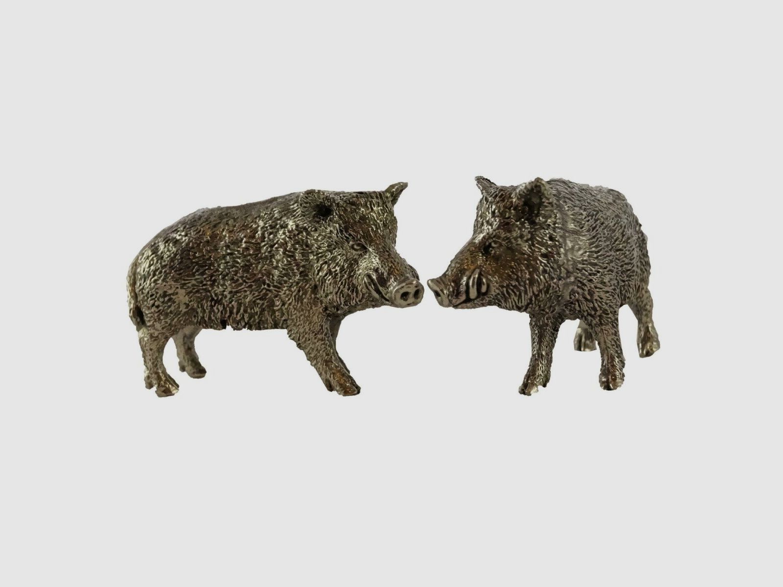 Lovergreen Pfeffer & Salz Streuer Set Sau Wildschwein Zink Hhe 4cm