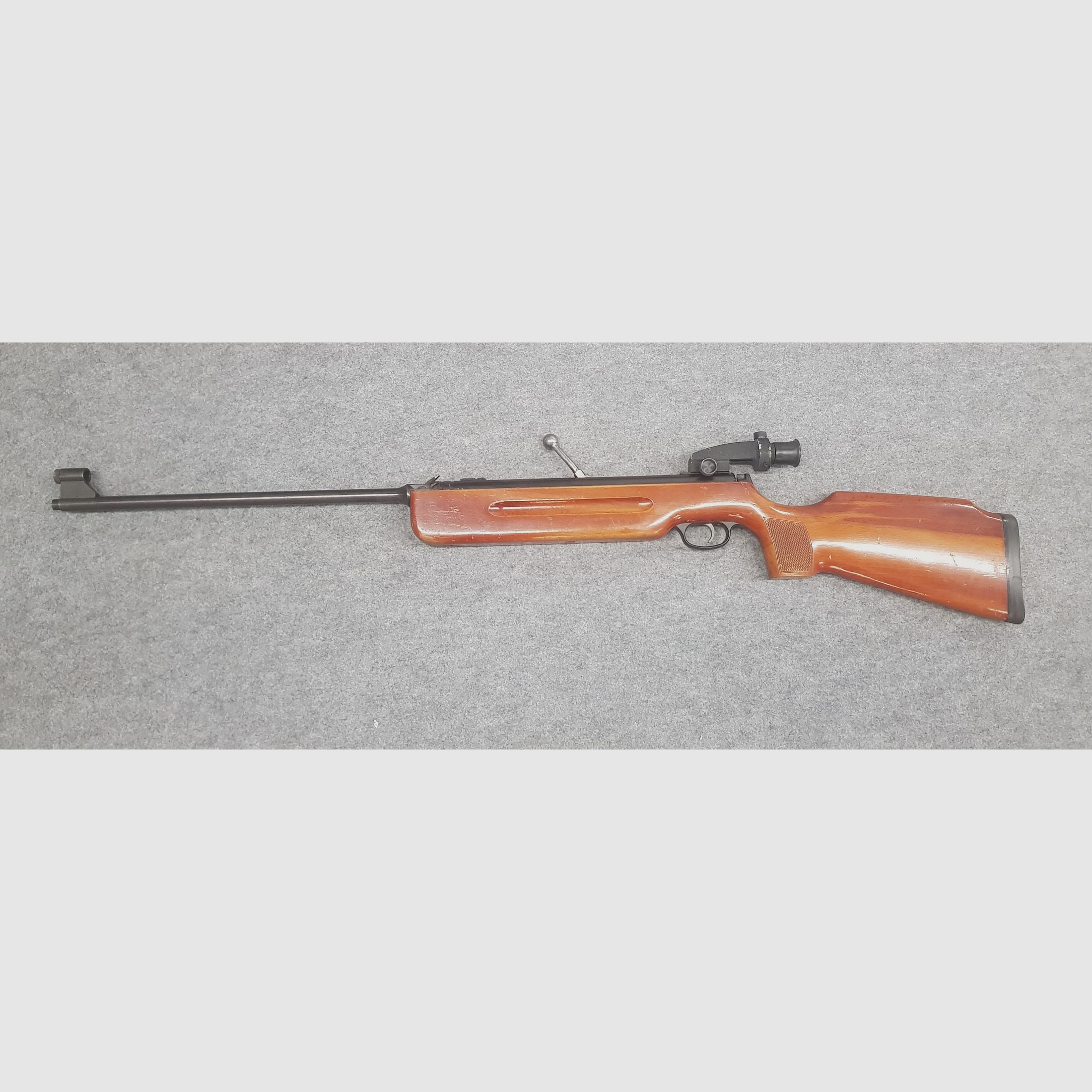 Q1 Schräger Korntunnel Halter Haenel Mod. 311  mit Feinabzug und Diopter Durchlader cal. 4,5mm Diabolo