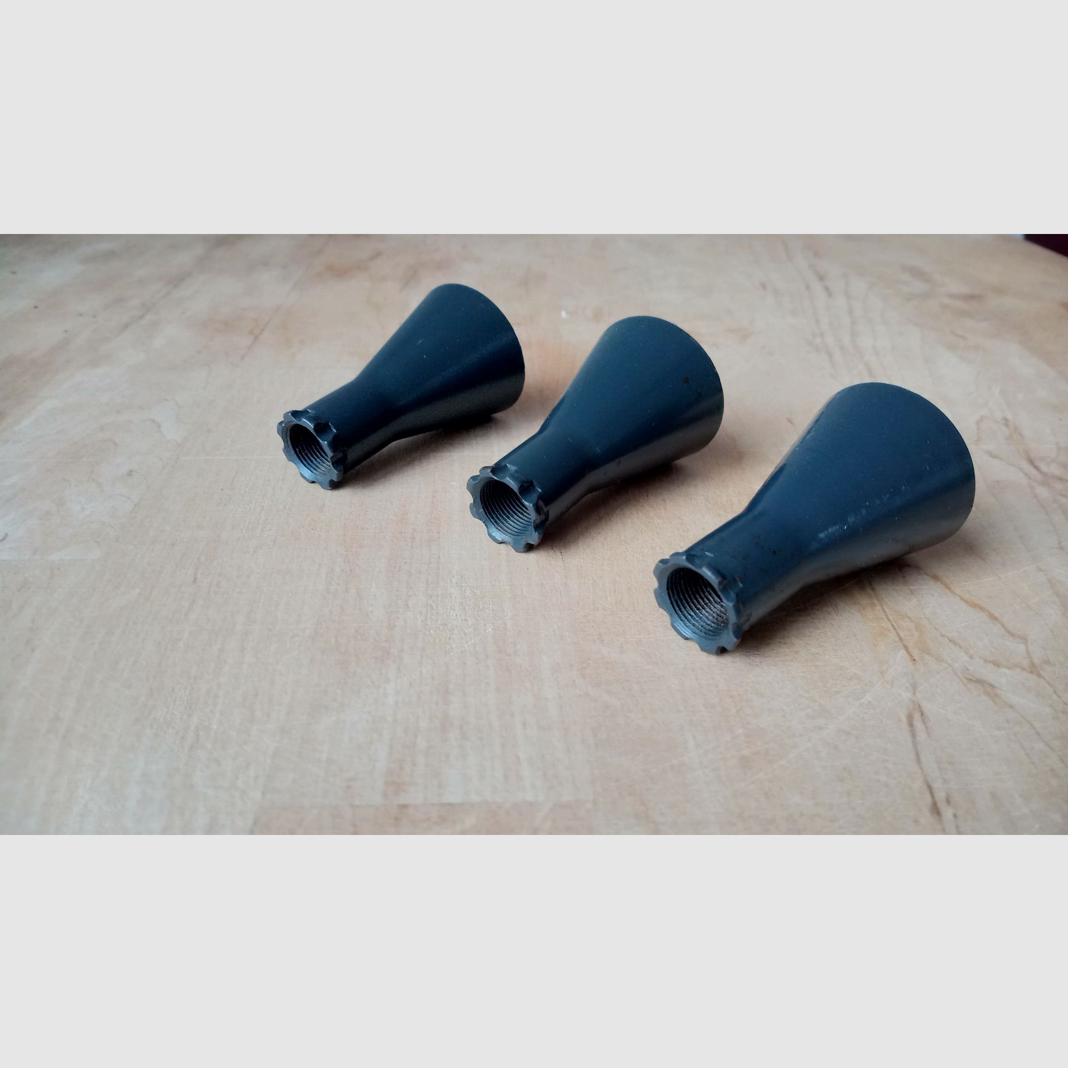 Original Samopal SA VZ.58 14x1 Meinungsverstärker in Blau-Grau  / Metrisch RH Rechtsgewinde / Flash Hider Mündungsfeuerdämpfer / ideal für CSA Sporter Carbine