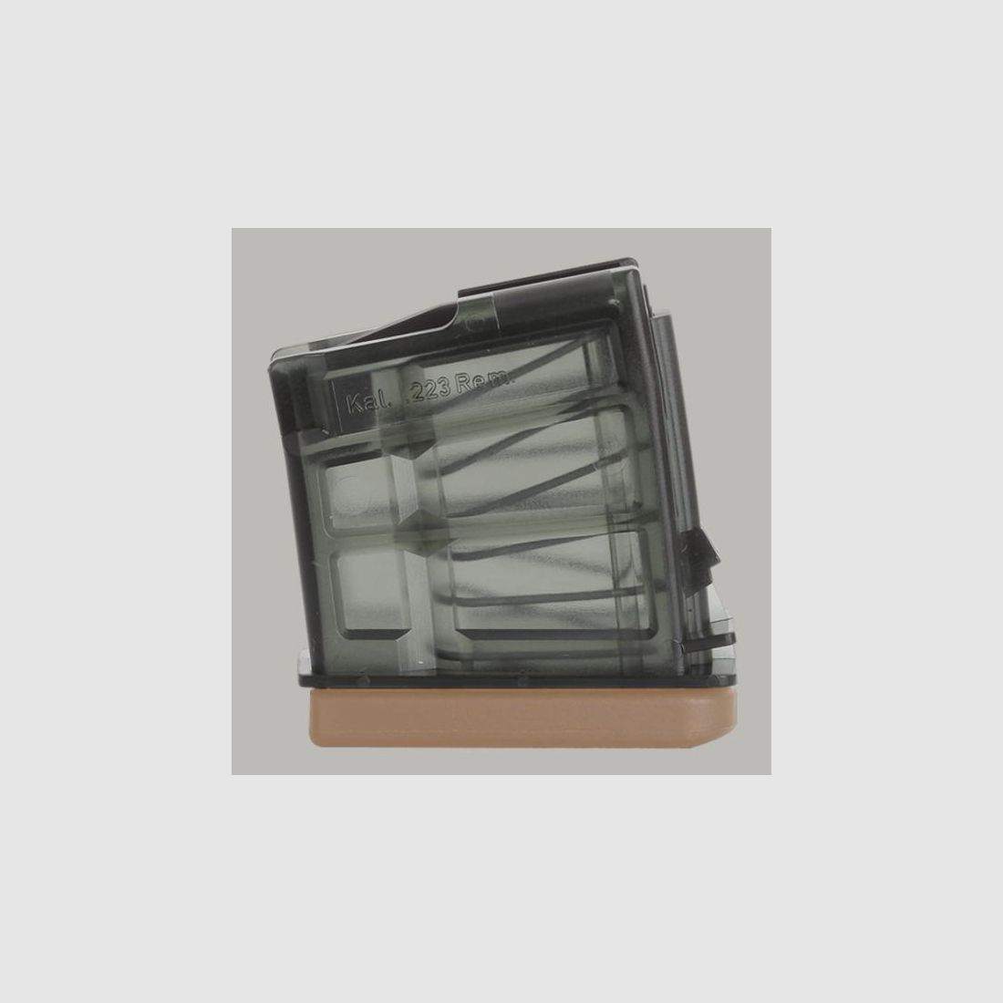 HECKLER & KOCH Magazin f. HKSL8/HK243/G36 Sand (10)  .223Rem 10Schuss