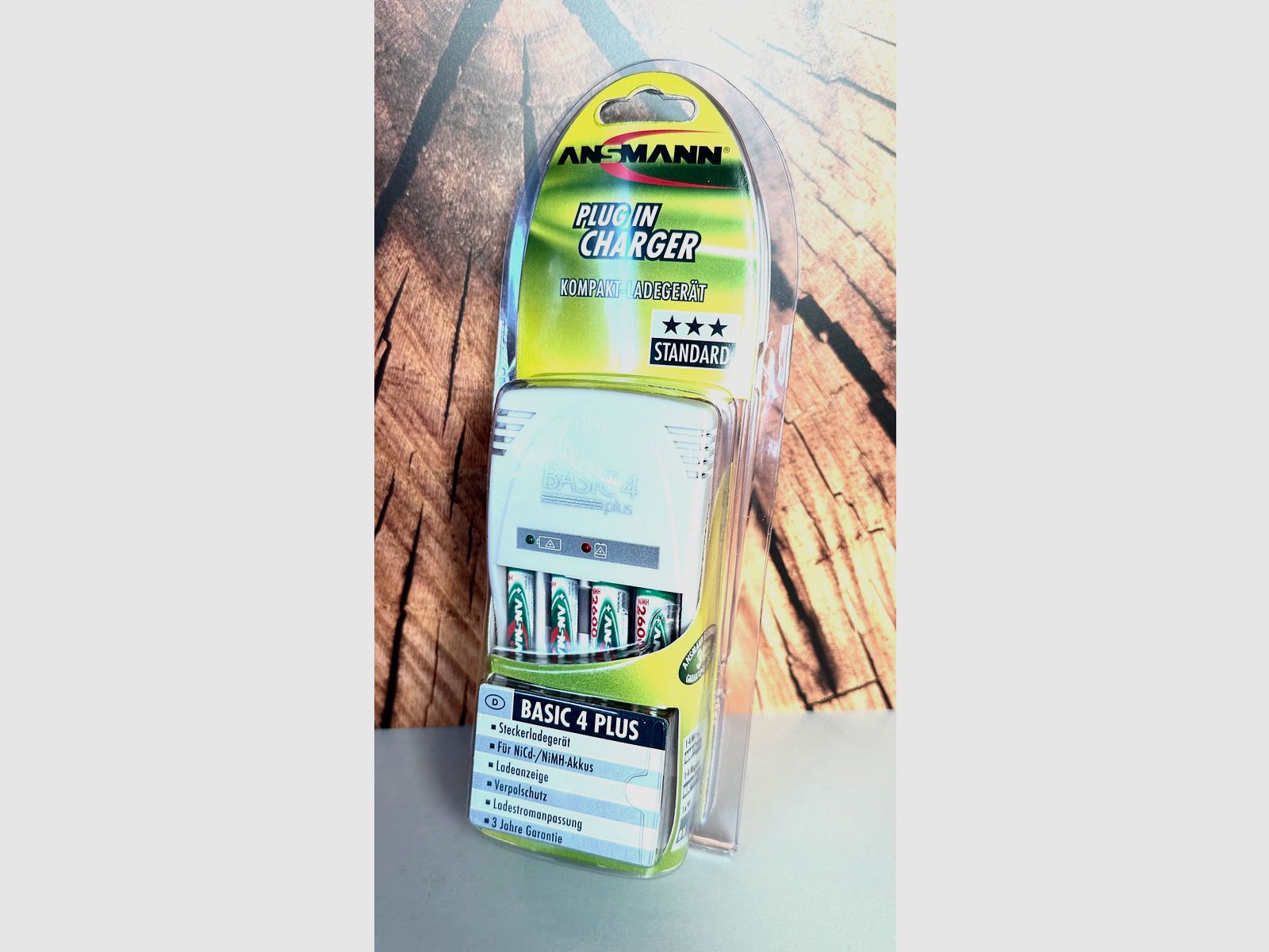 Alsmann 80226267 Minox Batterieladegerät Basic 4