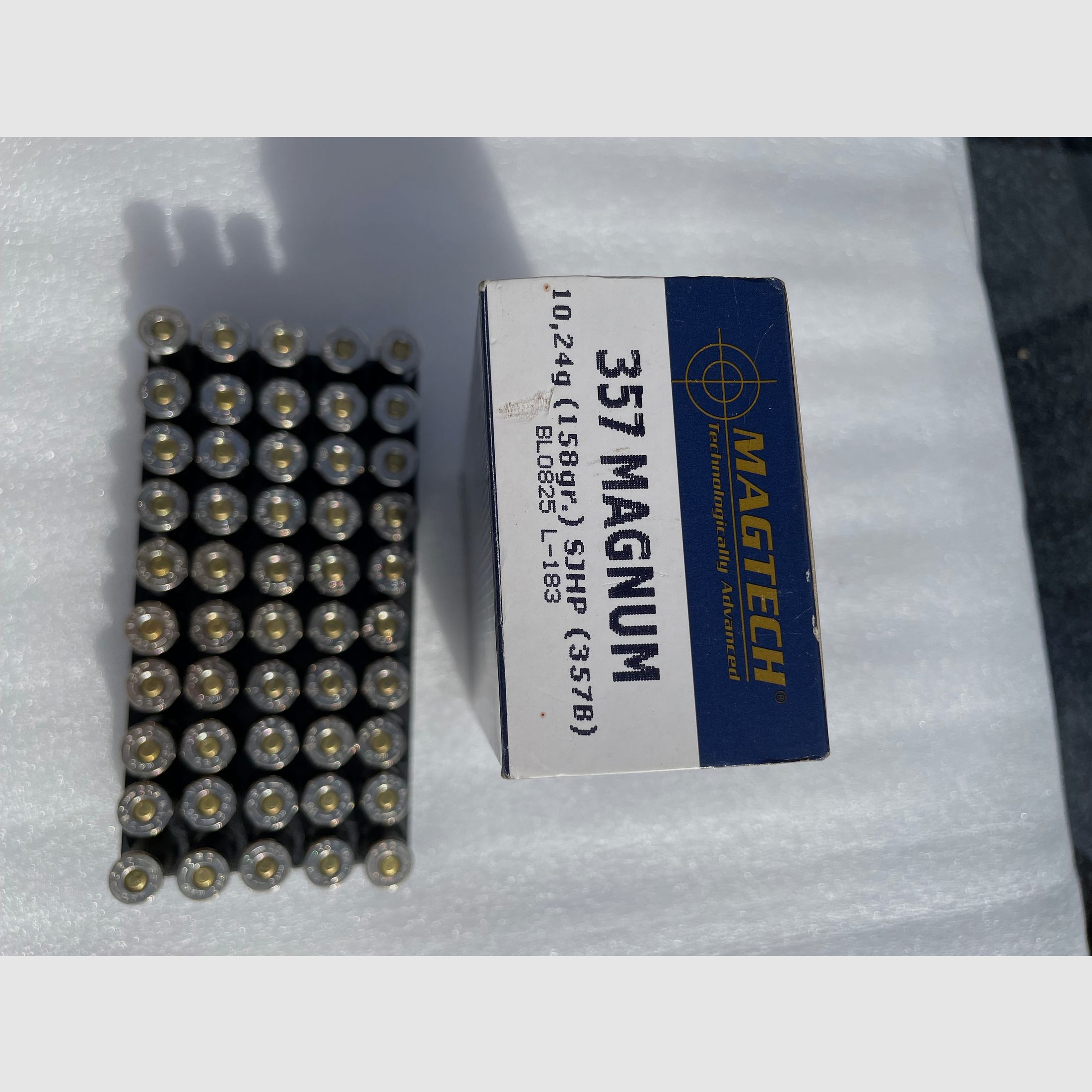 Munition .357er Magnum 1x 50er Pack Abfang Magtech