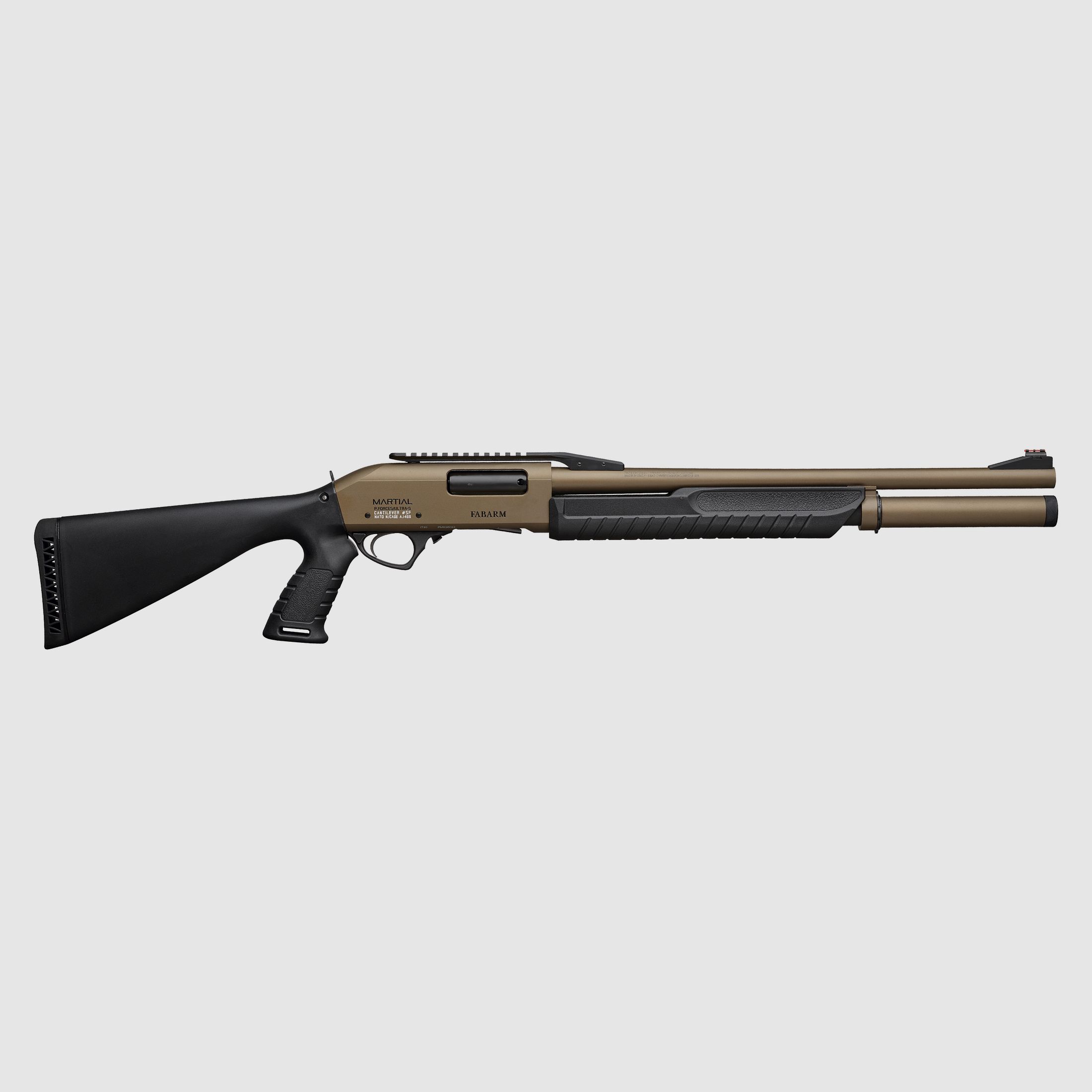 Fabarm MARTIAL CANTILEVER, Kaliber 12/76 || Vorderschaftrepetierflinte