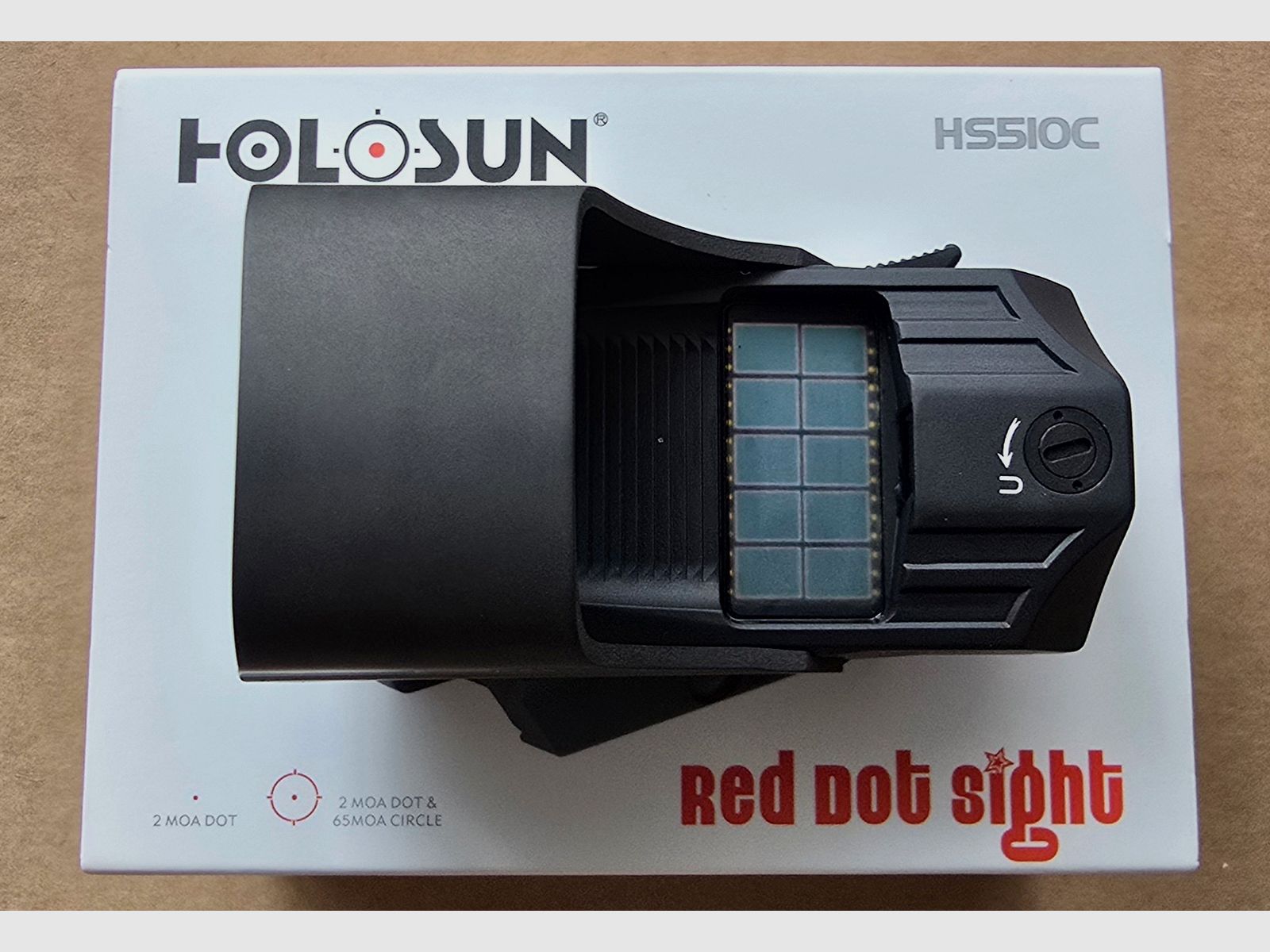 Holosun HS510C ROT-PUNKT Visier NEU
